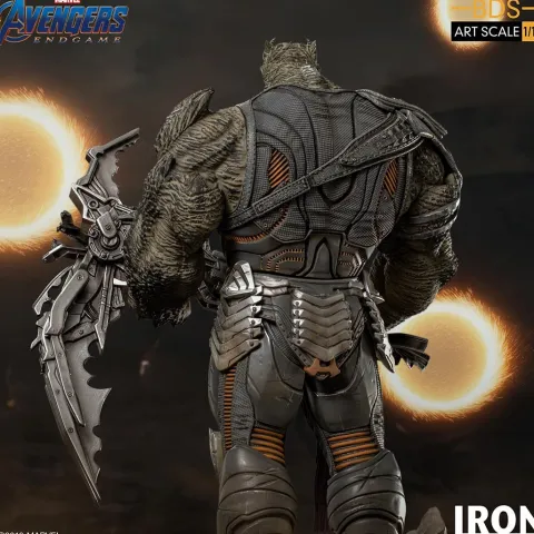 Statue Cull Obsidian Black Order - Avengers: Endgame - Bds Art Scale 1/10 - Iron Studios