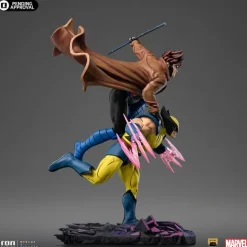 Statue Gambit and Wolverine X-Men '97 Art Scale 1/10 Iron Studios
