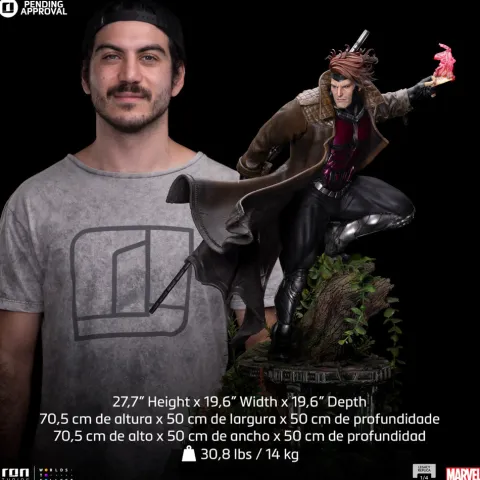 Statue Gambit - X-Men - Legacy Replica 1/4 - Iron Studios