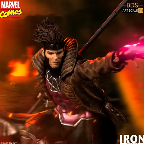 Statue Gambit - X-Men Marvel Comics - BDS Art Scale 1/10 - Iron Studios