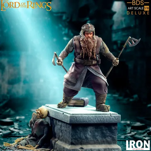Statue Gimli Deluxe - Lord of the Rings - Art Scale 1/10 - Iron Studios