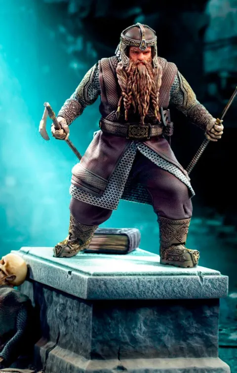 Statue Gimli Deluxe - Lord of the Rings - Art Scale 1/10 - Iron Studios