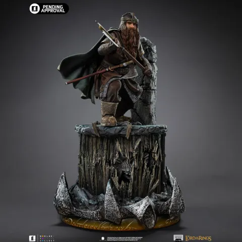 Statue Gimli Unleashed - The Lord of the Rings - Art Scale 1/10 - Iron Studios