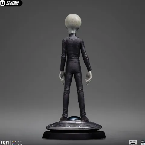 Statue Grey Alien I Want To Believe Art Scale 1/10 Iron Studios