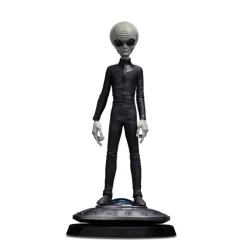 Statue Grey Alien I Want To Believe Art Scale 1/10 Iron Studios