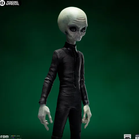 Statue Grey Alien I Want To Believe Art Scale 1/10 Iron Studios