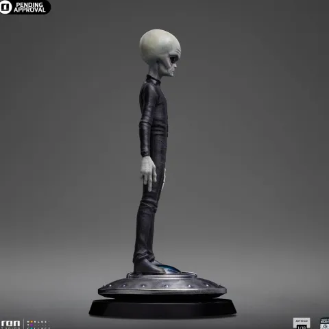 Statue Grey Alien I Want To Believe Art Scale 1/10 Iron Studios