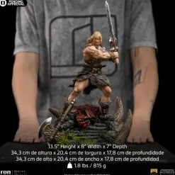 Statue He-Man Unleashed - Masters of the Universe - Art Scale 1/10 - Iron Studios