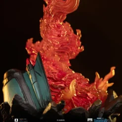 Statue Human Torch (Blue Suit Variant) - Fantastic Four - Art Scale 1/10 - Iron Studios