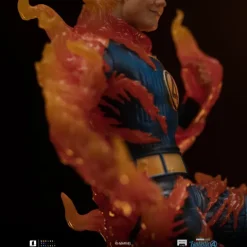 Statue Human Torch (Blue Suit Variant) - Fantastic Four - Art Scale 1/10 - Iron Studios