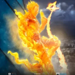 Statue Human Torch - The Fantastic Four: First Steps - Art Scale 1/10 - Iron Studios