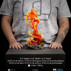 Statue Human Torch - The Fantastic Four: First Steps - Art Scale 1/10 - Iron Studios