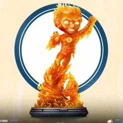 Statue Human Torch - The Fantastic Four: First Steps - Minico - Iron Studios