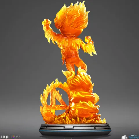 Statue Human Torch - The Fantastic Four: First Steps - Minico - Iron Studios