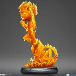 Statue Human Torch - The Fantastic Four: First Steps - Minico - Iron Studios