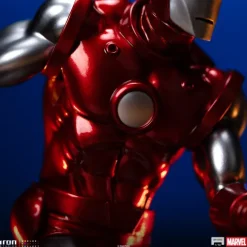Statue Iron Man Red & Chrome - Marvel Comics - Art Scale 1/10 - Iron Studios