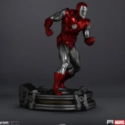 Statue Iron Man Red & Chrome - Marvel Comics - Art Scale 1/10 - Iron Studios
