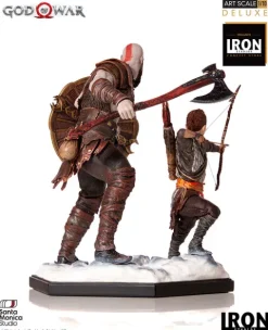 Statue Kratos and Atreus Deluxe - God of War - Art Scale 1/10 - Iron Studios