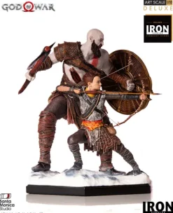 Statue Kratos and Atreus Deluxe - God of War - Art Scale 1/10 - Iron Studios