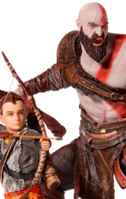 Statue Kratos and Atreus Deluxe - God of War - Art Scale 1/10 - Iron Studios