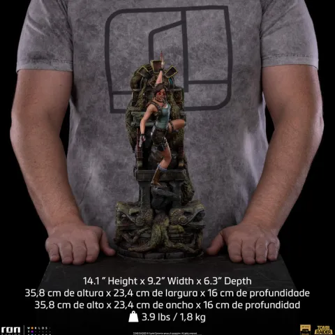 Statue Lara Croft Deluxe - Tomb Raider - Art Scale 1/10 - Iron Studios