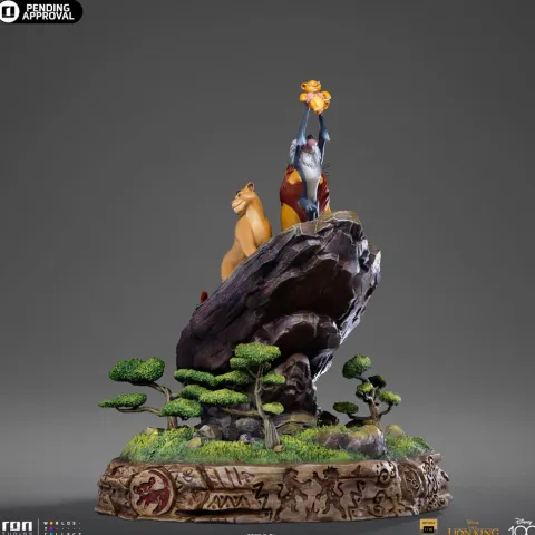 Statue Lion King Deluxe - Disney 100th - The Lion King - Art Scale 1/10 - Iron Studios