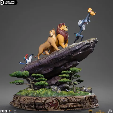 Statue Lion King Deluxe - Disney 100th - The Lion King - Art Scale 1/10 - Iron Studios