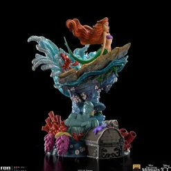 Statue Little Mermaid Deluxe Disney 100th Little Mermaid Art Scale 1/10 Iron Studios