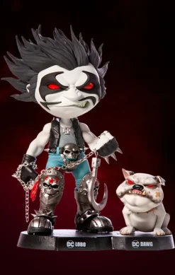 Statue Lobo and Dawg - DC Comics - MiniCo - Iron Studios