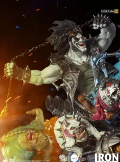 Statue Lobo 1/6 Diorama - By Ivan Reis - DC Comics - Iron Studios