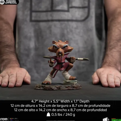 Statue Master Splinter Teenage Mutant Ninja Turtles Minico Iron Studios