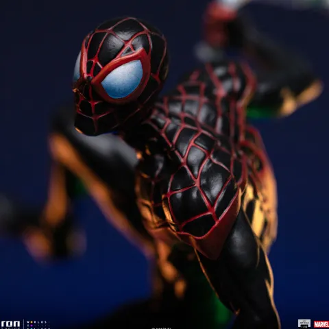 Statue Miles Morales - Spider-Man vs Villains Diorama - BDS Art Scale 1/10 - Iron Studios