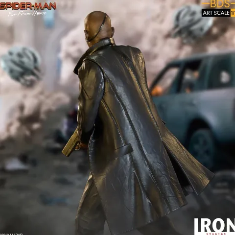 Statue Nick Fury - Spider-Man: Far From Home - Bds Art Scale 1/10 - Iron Studios