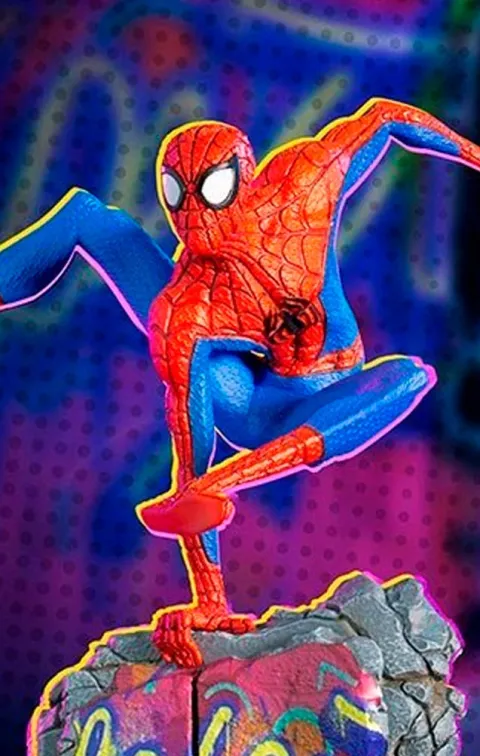 Statue Peter B. Parker - Spider-Man: Into the Spider-Verse - Bds Art Scale 1/10 - Iron Studios