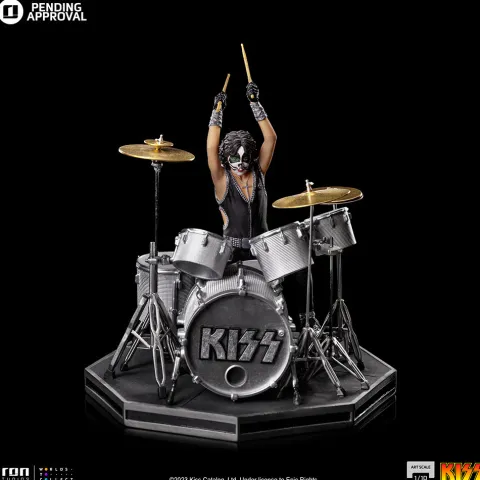 Statue Peter Criss "The Catman" KISS Art Scale 1/10 Iron Studios