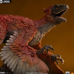 Statue Pyroraptor. Jurassic World: Dominion Art Scale 1/10 Iron Studios
