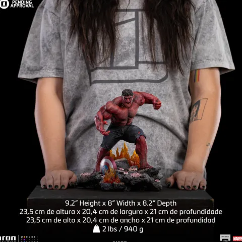 Statue Red Hulk - Captain America: Brave New World - Art Scale 1/10 - Iron Studios