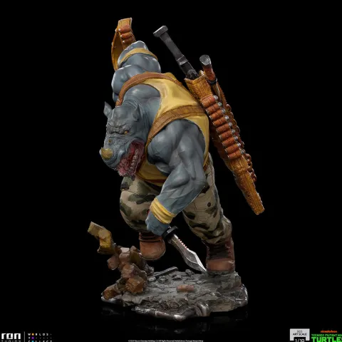 Statue Rocksteady Teenage Mutant Ninja Turtles BDS Art Scale 1/10 Iron Studios