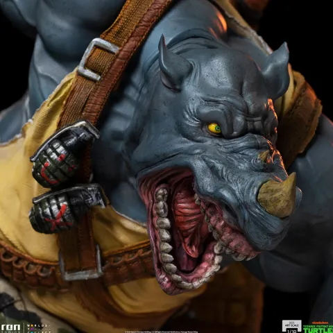 Statue Rocksteady Teenage Mutant Ninja Turtles BDS Art Scale 1/10 Iron Studios