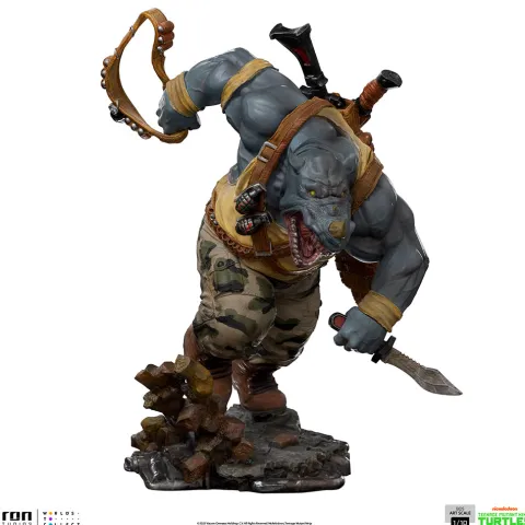 Statue Rocksteady Teenage Mutant Ninja Turtles BDS Art Scale 1/10 Iron Studios