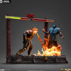 Statue Scorpion Fatality - Mortal Kombat - Deluxe Art Scale 1/10 - Iron Studios
