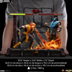 Statue Scorpion Fatality - Mortal Kombat - Deluxe Art Scale 1/10 - Iron Studios