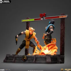 Statue Scorpion Fatality - Mortal Kombat - Deluxe Art Scale 1/10 - Iron Studios