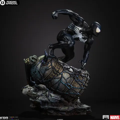 Statue Spider-Man Black Costume - Marvel Comics Series 7 - Art Scale 1/10 - Iron Studios