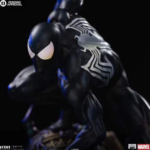 Statue Spider-Man Black Costume - Marvel Comics Series 7 - Art Scale 1/10 - Iron Studios
