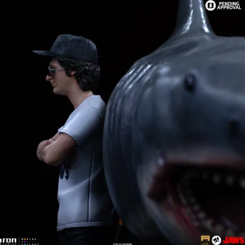Statue Steven Spielberg & Jaws 50th Anniversary – Deluxe Art Scale 1/10 – Iron Studios