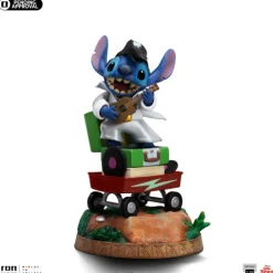 Statue Stitch (King of Rock Version) Lilo and Stitch Art Scale 1/10 Iron Studios