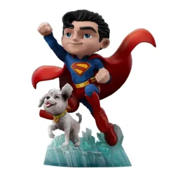 Statue Superman and Krypto Superman: Legacy Minico Iron Studios