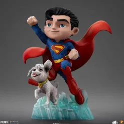 Statue Superman and Krypto Superman: Legacy Minico Iron Studios