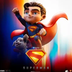 Statue Superman and Krypto Superman: Legacy Minico Iron Studios